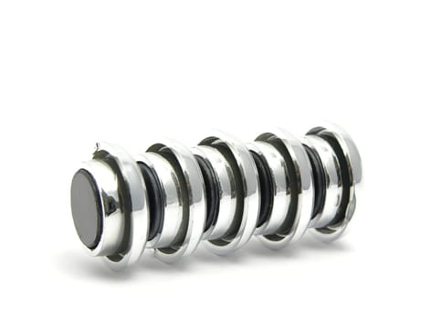 Five magnets attract each other