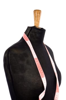 Mannequin with a tape measure