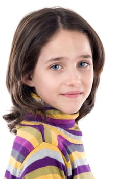 Portrait of adorable girl
