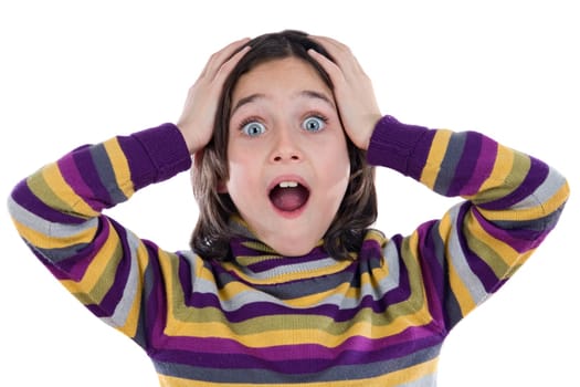 Surprising girl