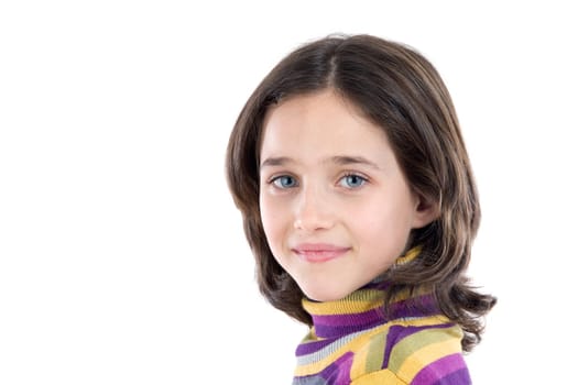 Portrait of adorable girl