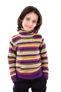 Portrait of adorable girl