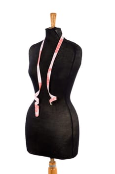 Mannequin with a tape measure