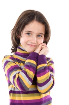 Portrait of adorable girl