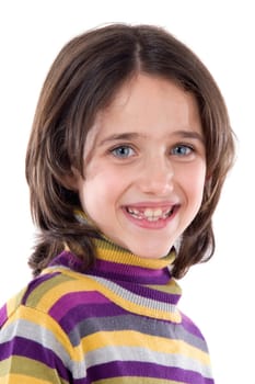 Portrait of adorable girl