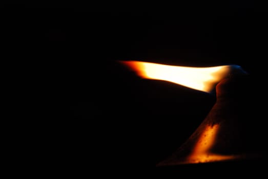 Romantic Blazing Oil Lamp