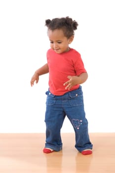 Happy african baby