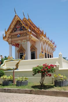 Temple on Koh Samui Thailand