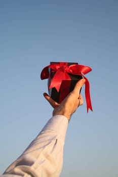 giftbox in hand
