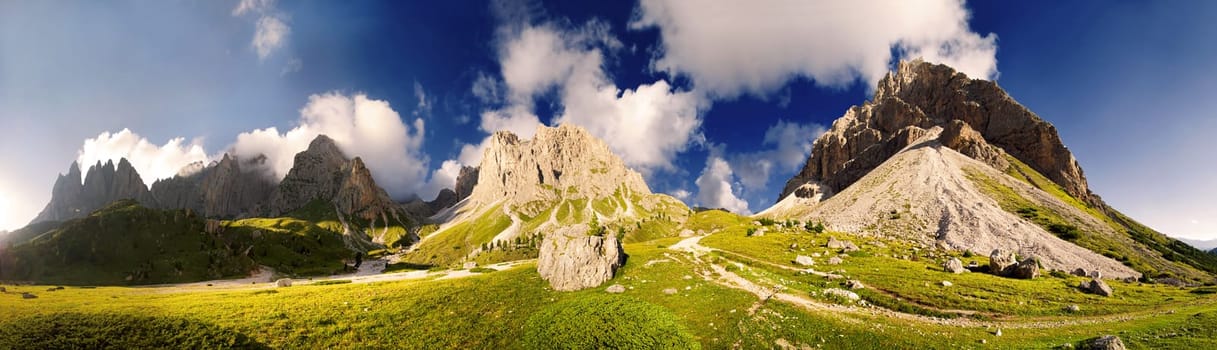 Geislerspitzen Panascharte 2