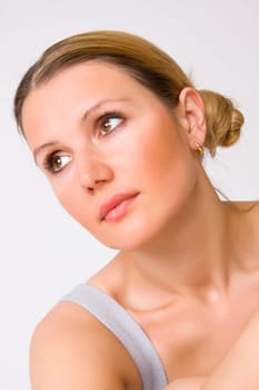 young beautiful woman
