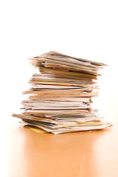 stack of papers