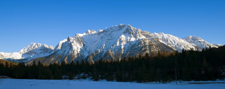 The Karwendel Mountains in Bavaria