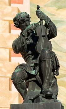 Geiger monument in Mittenwald