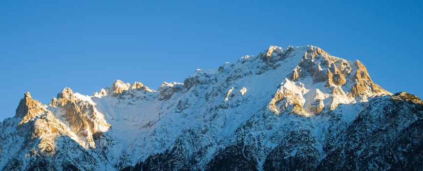 The Karwendel Mountains in Bavaria