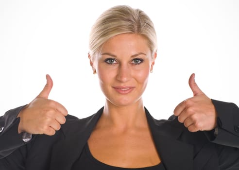 Blond woman