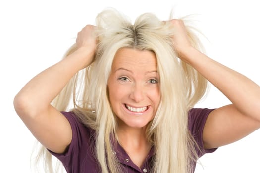 Hair bristling