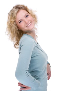 Happy young woman