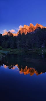 Sunset at the Stevia Massif
