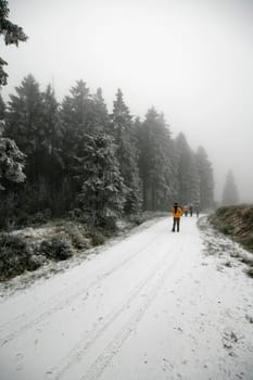 Winter hike in the High Fens