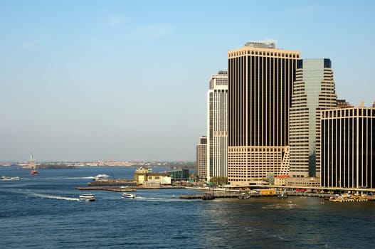 At the southern tip of Manhattan,New York