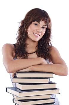 attractive girl student