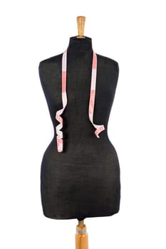 Mannequin with a tape measure