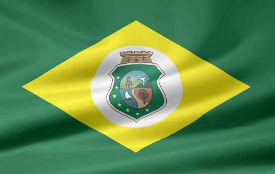 Flag of Ceara - Brazil
