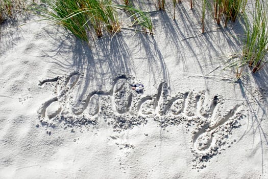 Holidays on the beach