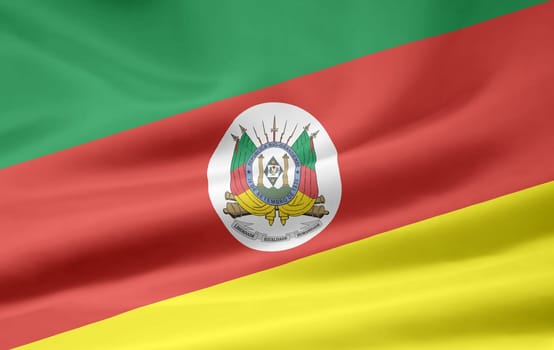 Flag of Rio Grande do Sul - Brasil