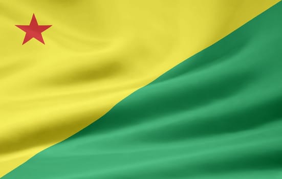 Flag of Acre - Brazil