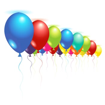 Ceiling balloons