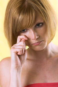 sad woman