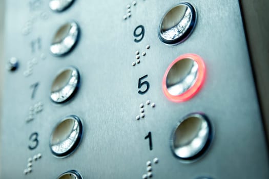 elevator keypad