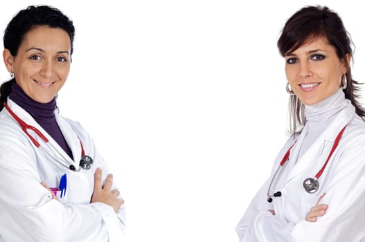 Two doctor women