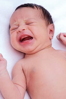 Adorable baby newborn