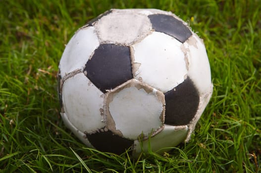 Old football ball