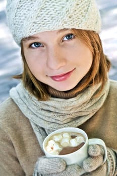 Winter girl