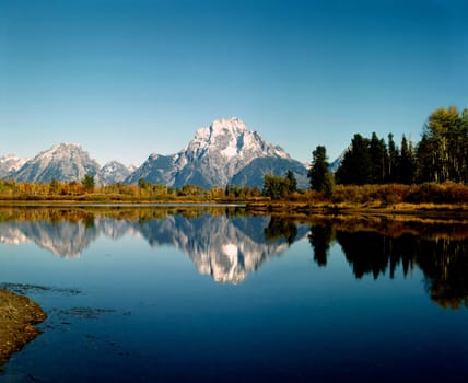 Mt.Moran and Oxbow Bend