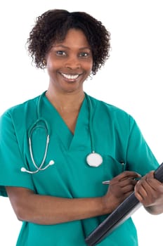 African american woman doctor