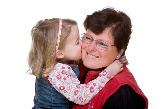 Grandmother with grandchild