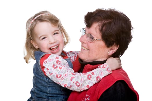 Grandmother with grandchild