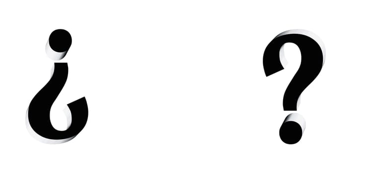 Symbols of interrogation