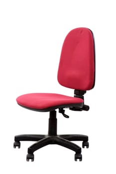 Red chair of office