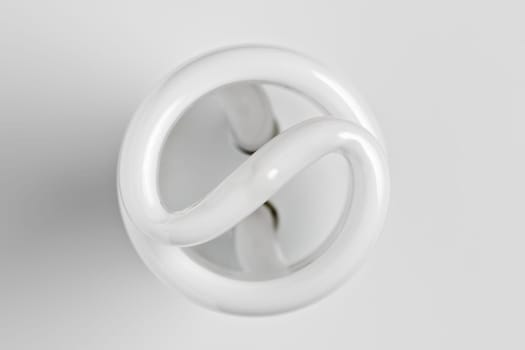 Yin Yang Light Bulb on White