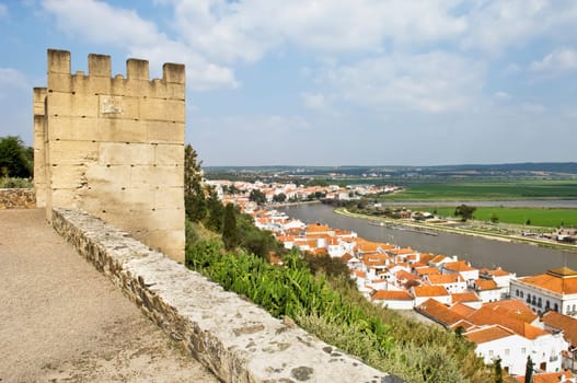 Castle tower, Alcacer do Sal, Alentejo