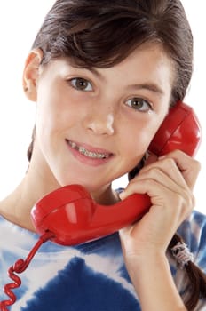 Girl on the phone
