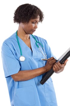African american woman doctor