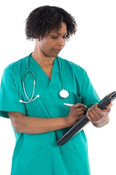 African american woman doctor