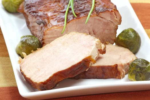 Roast pork